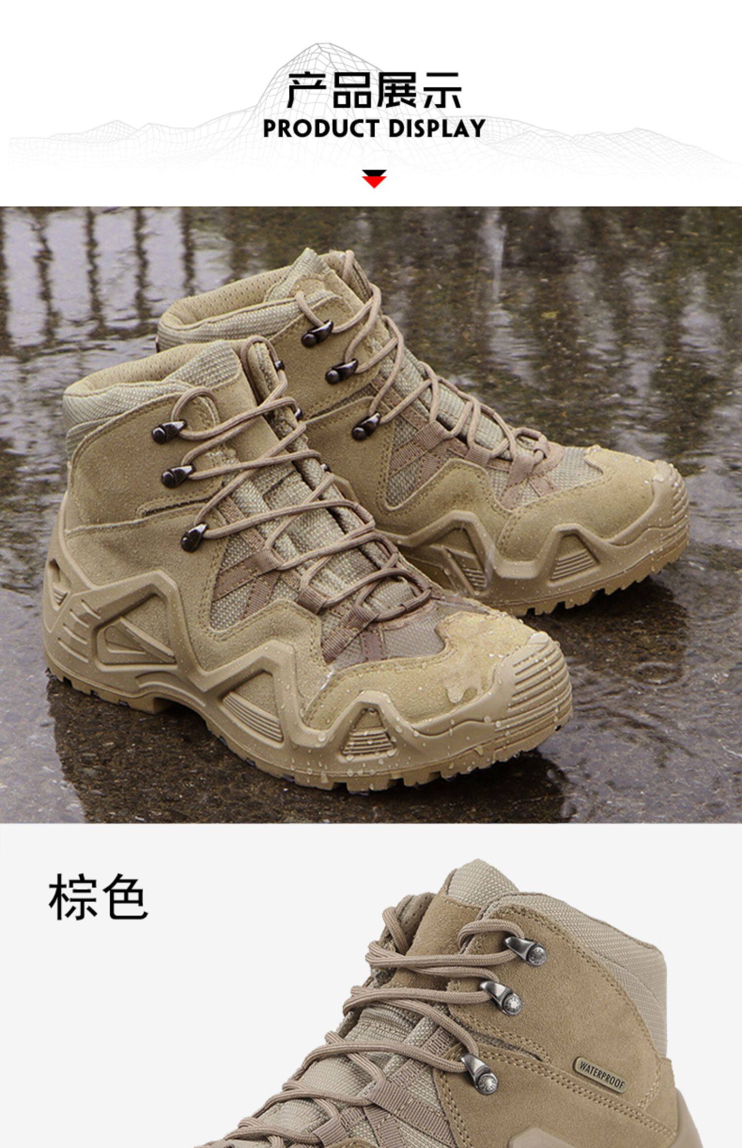 Desert Tactical Boot Pro