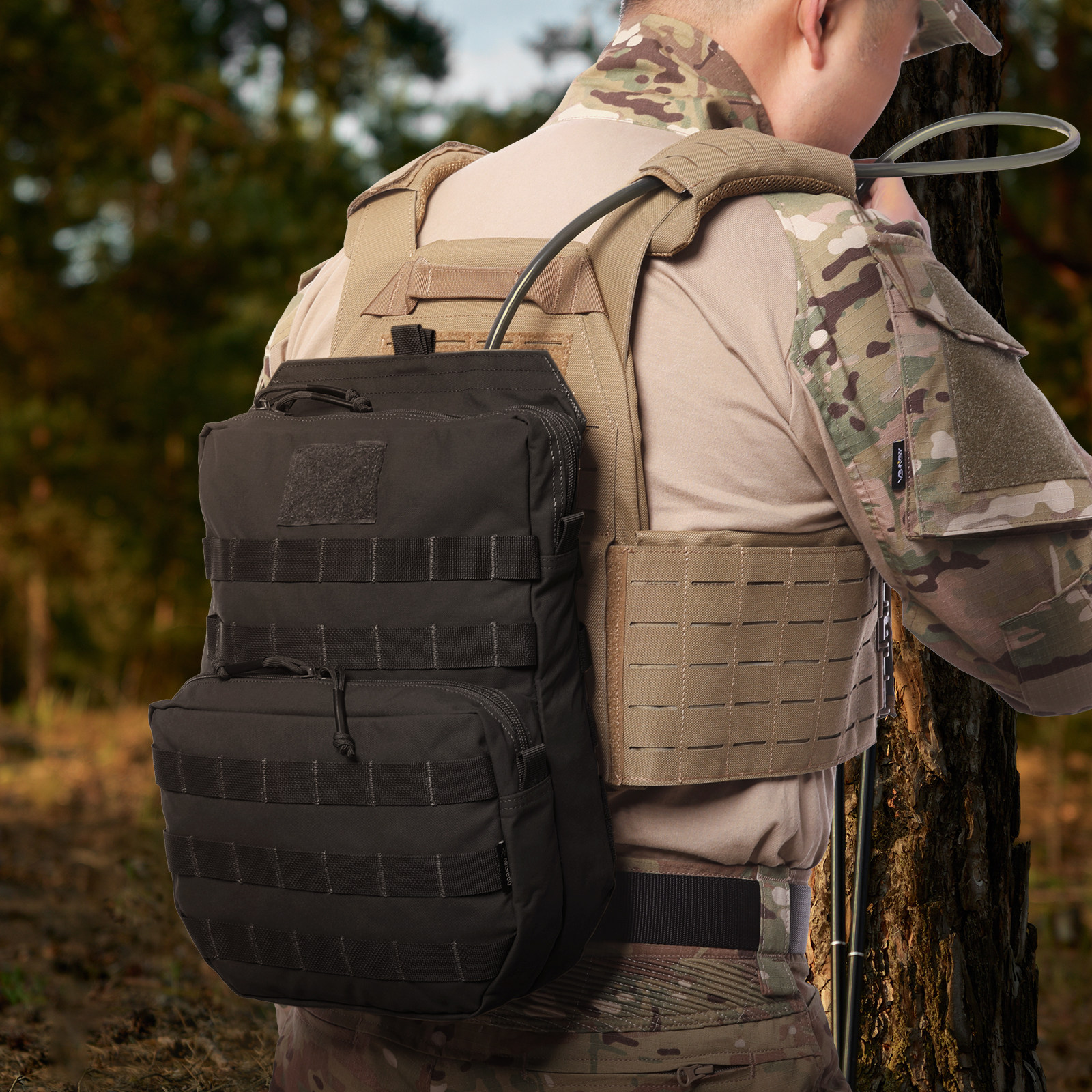 TONMO 3L Tactical Hydration Backpack
