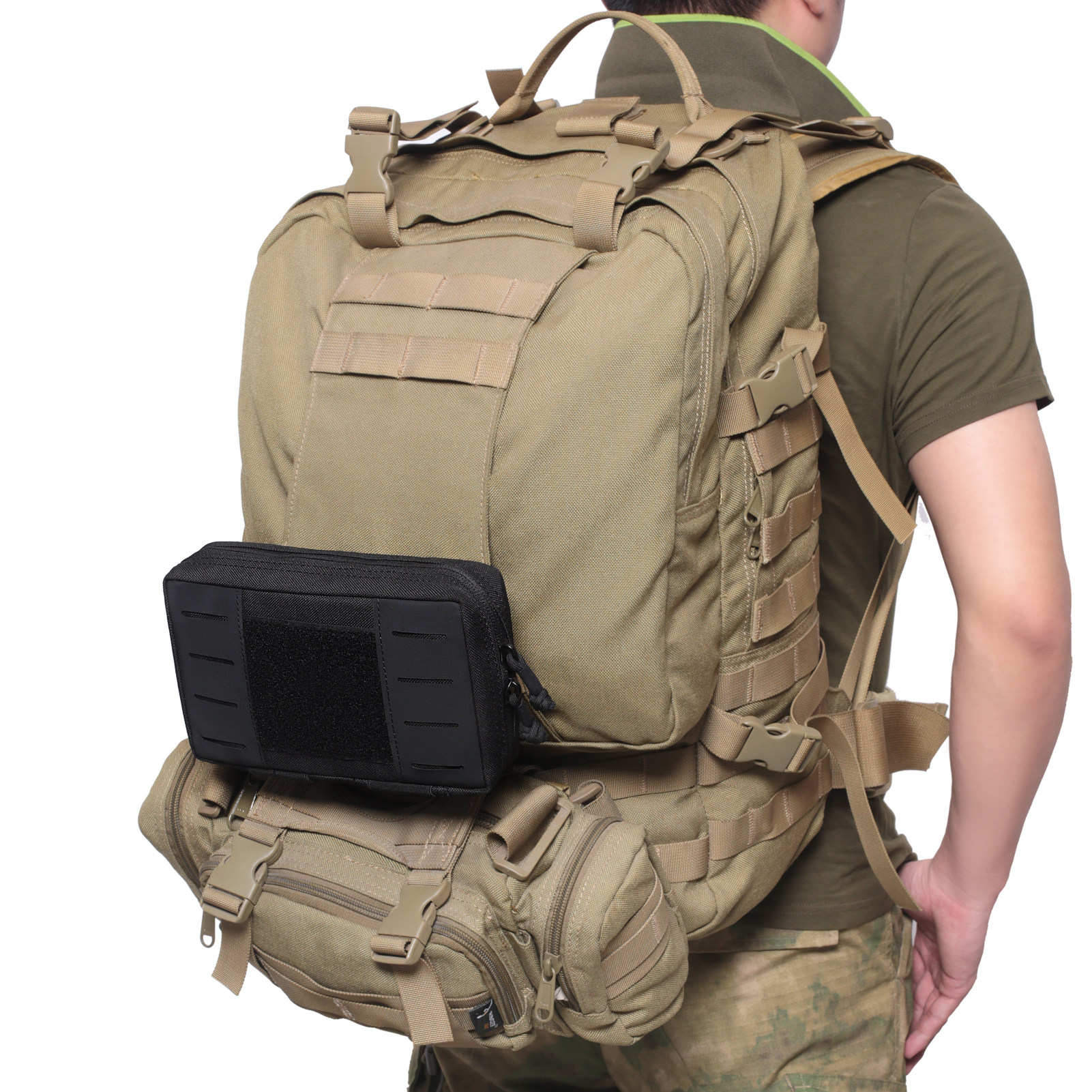 50L Tactical Backpack 1000D Nylon MOLLE