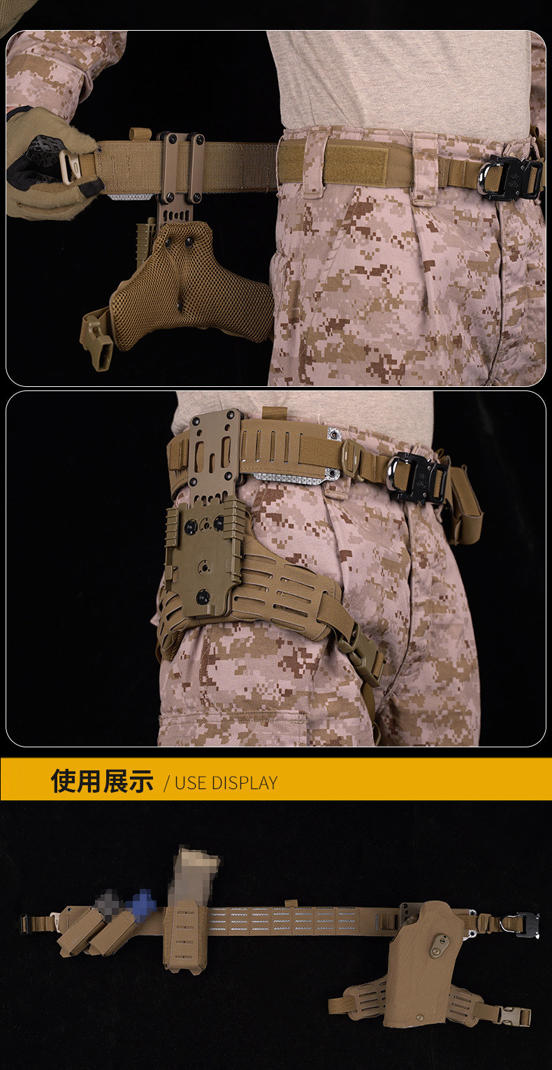 Customizable Polyester Battle Belt CQB